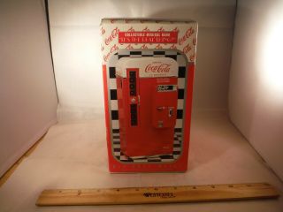 Rare Coca - Cola Moving Vending Machine Sounds/music Bank Nib