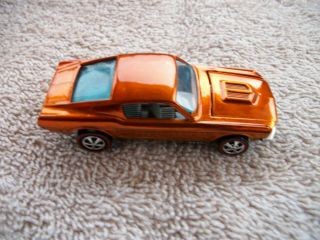 Custom Mustang Redline Orange With Brown Interior H.  K Casting Restored
