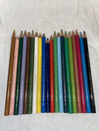 20 Cumberland/derwent Pencils - Variety Colored Pencils - - Made In England
