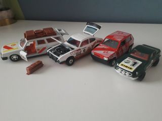 Vintage 1980s Matchbox Kings K74 Volvo Lesney Rally Car,  3 Other Diecasts