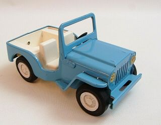 Vintage N.  Z.  Tonka Toys No.  1030 Mini Tonka Jeep Dispatcher &