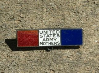 Ww2 Us Military Home Front Sweetheart Sterling Army Mothers Pin