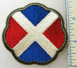 17th Infantry Division Shoulder Patch - - Ghost Or Phantom - - Wwii