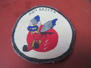 Wwii Usaaf Disney Fifinella Wasp 318 Th Aafftd Womens Pilot Jacket Patch