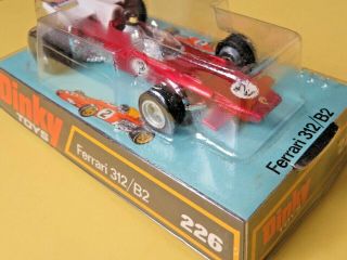 Dinky 226 Ferrari 312/b2 Formula One Racing Car. ,  Boxed,  With Transfers.
