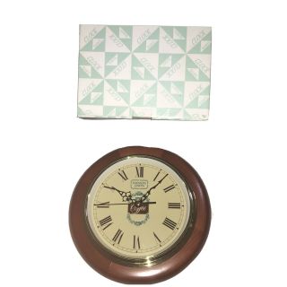 Farmer’s Union Iced Coffee Wall Clock Battery Operated Rare Given To Employees