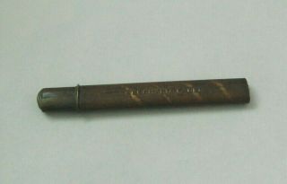 Vintage Eberhard Faber Flat Pocket Pencil W Metal Case