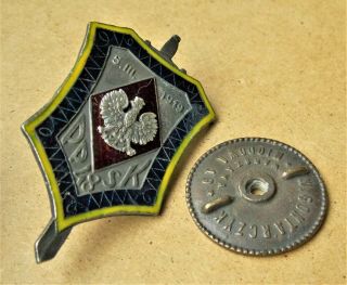 polish badge - 48th Infantry Regiment (Stanislawow),  WW2,  WWII 3