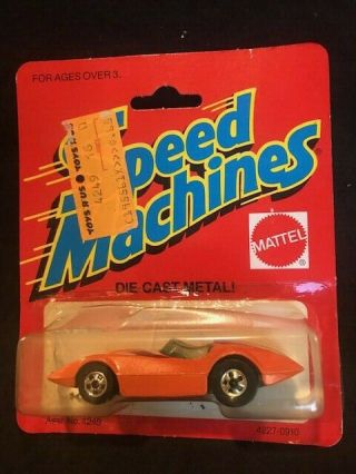 1982/83 Mattel Speed Machines Hot Wheels Second Chance Cool Mip