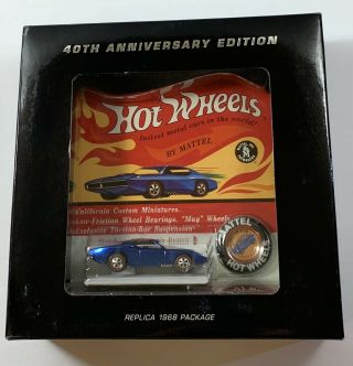 TWO Hot Wheels RLC 16 Black Box CUSTOM T - BIRD & 40th Anniversary OTTO 3