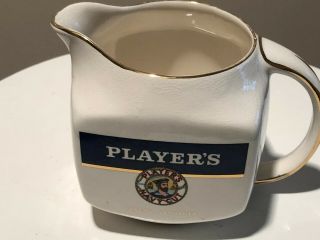 Vintage Players Pub Bar Water Pitcher - - Player 