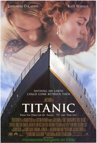 Titanic Movie Poster Six Different All 5 Are Double Sided Theatrical