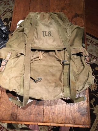 Ww2 Us Army Mountain Backpack 1942