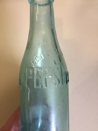 Rare Vintage Pepsi Cola Bottle From Raleigh,  North Carolina Nc