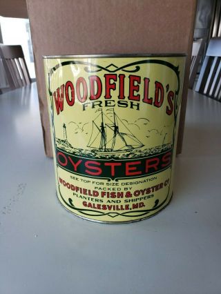 Oyster Can Woodfield Fish & Oyster Company