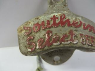 Vintage 1940 ' s SOUTHERN SELECT BEER Starr X Wall Mounted Bottle Opener LAST ONE 2