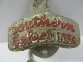 Vintage 1940 ' s SOUTHERN SELECT BEER Starr X Wall Mounted Bottle Opener LAST ONE 3