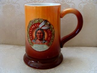 Round Oak Stoves Mug Doe - Wah - Jack Native American 1907 P D Beckwith Advertising
