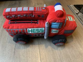 My First Hess 2020 Fire Truck Plush W/lights And Sound A,  No Box