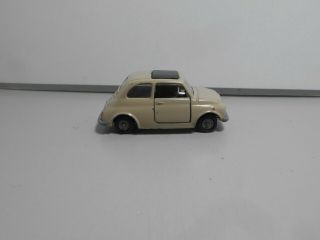 Mebetoys Made In Italy Fiat 500 A 36 Vintage Classic Car.  1/43 Scale