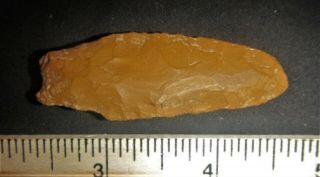 2.  25 " Tx Angostura Archaic Knife Point Arrowhead Native American Indian Artifact