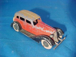 1930s Tootsietoy Graham 5 Wheel Convertible Sedan Toy Car