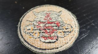 WWII US Army Tank Destroyer Patch Panther with 1 Tooth 2