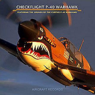 Ww Ii2 Usaaf Checkflight P - 40 Warhawk - Aircraft Audio Cd - Allison V - 1710