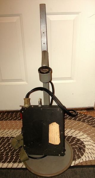 Vintage Us Military Mine Detector Scr - 625 - C