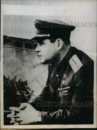 1944 Press Photo Gen Ivan Chernyakhovsky Cmdr Of Belorussian Troops - Nem44847
