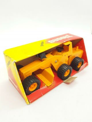 Vintage Buddy L Toys Pressed Steel Road Grader 1981 Mib Boxed