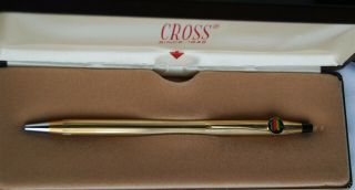 Cross 10kt Gold Filled Pen 4502 In Case With Apple Computer Logo