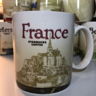 Nwt Starbucks Coffee Mug France Global Icon Collector Series 16 Oz 2012