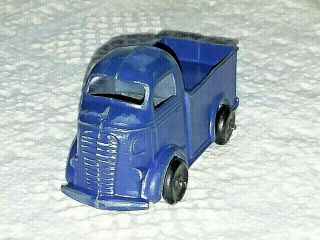 Vintage Barclay Slush Cast Metal Toy Pickup Truck 3 5/8 "