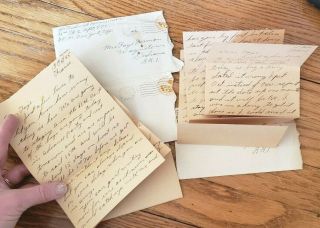 Group Ww2 Letters Sent By Frederick Norman To His Wife Faye Waynetown Indiana