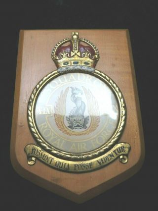 WWII British Royal Air Force,  56th Squadron Decorative Wooden Plaque (3191) 3