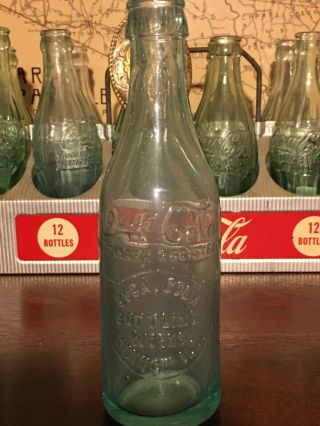Straight Sided Coca Cola Bottle Quincy Ill