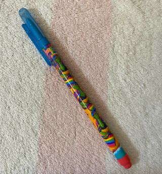 Vintage Lisa Frank Turtles Shells Beach Collectible Pen