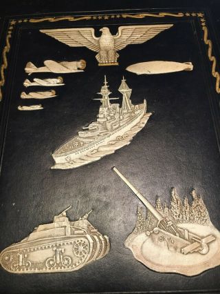 Rare Vintage WW1 - era Military Scrapbook (complete/unused) 2