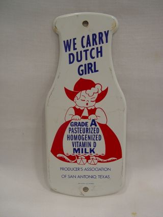 Vintage Dutch Girl Milk Ice Cream Producer 