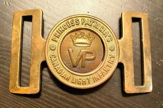 Brass Stable Belt Buckle - The Princess Patricia 