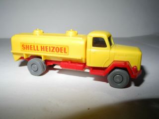 Wiking 1:87 Magirus Saturn Shell Heating Oil Tanker Truck 968/1a 1963 - 65 Only