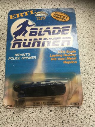 Ertl Blade Runner Bryant’s Police Spinner 1982