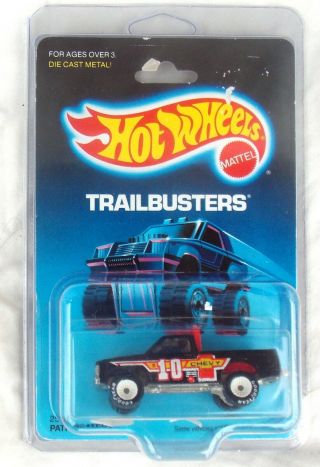 Vintage Mattel Hot Wheels Trailbusters Path Beater Real Riders White Hubs Bp Moc