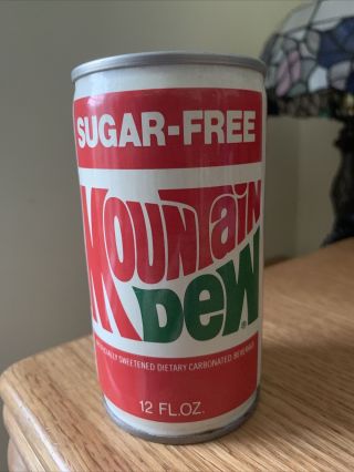 Steel Mountain Dew Can Pepsi Cola
