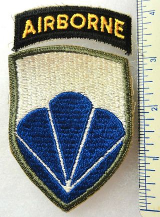 6th Airborne Division Shoulder Patch - - Ghost Or Phantom Unit - - Wwii