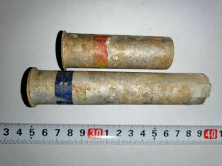 A find from the German bunker in Stalingrad.  Signal rocket launchers. 2
