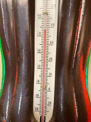 Coca - Cola Thermometer.  Tin.  29 1/2 