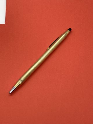 Vintage Cross Classic Century 1/20 12k Gold Filled Ballpoint Pen