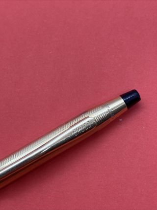 Vintage Cross Classic Century 1/20 12K Gold Filled Ballpoint Pen 3